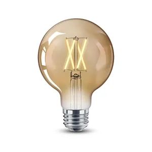 8.5W E27 Edison Screw G95 Smart Dimmable WiFi Filament Lamp, Retro style