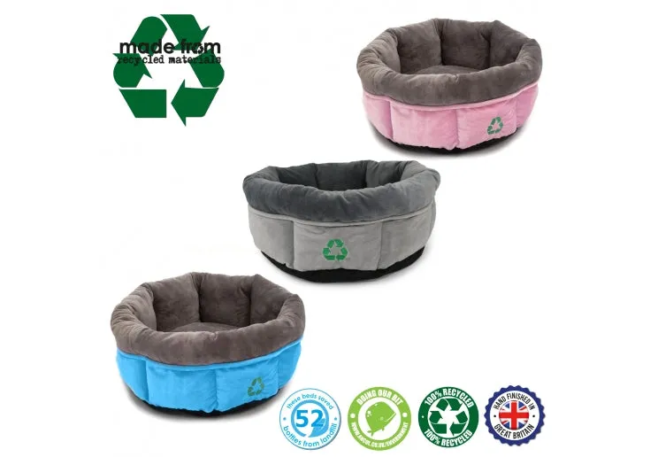 Ancol - Made From Donut Bed - Blue - 60cm