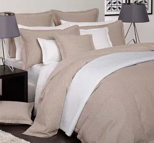Ascot Pebble Quilt Cover Set by Logan & Mason Platinum