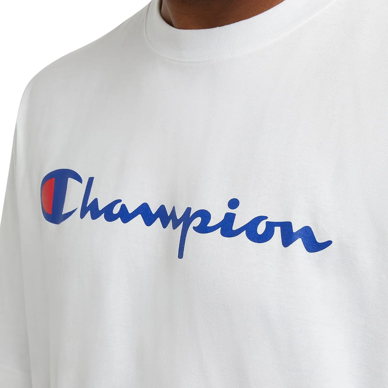 Champion Men's T-Shirt, Classic Graphic T-Shirt, Soft and Comfortable T-Shirts for Men, Script Logo (Reg. or Big & Tall)