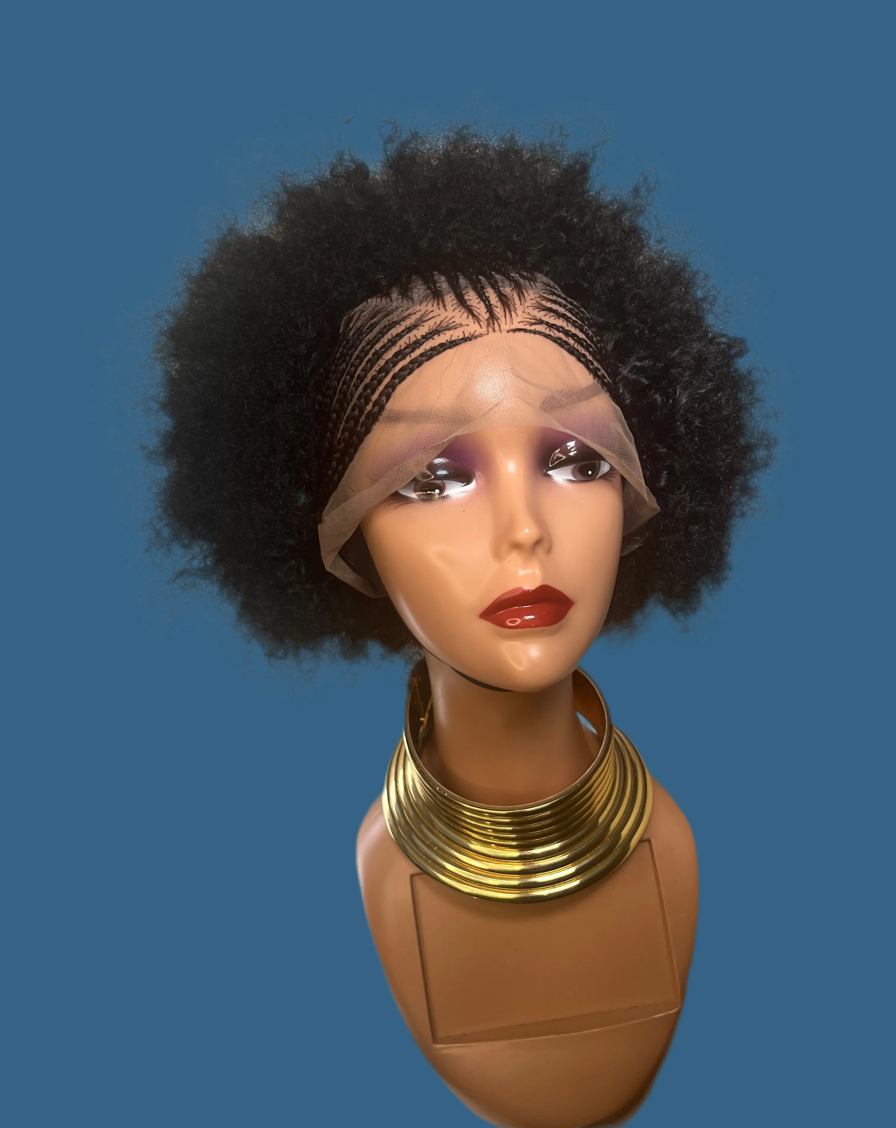 Cornrow Afro