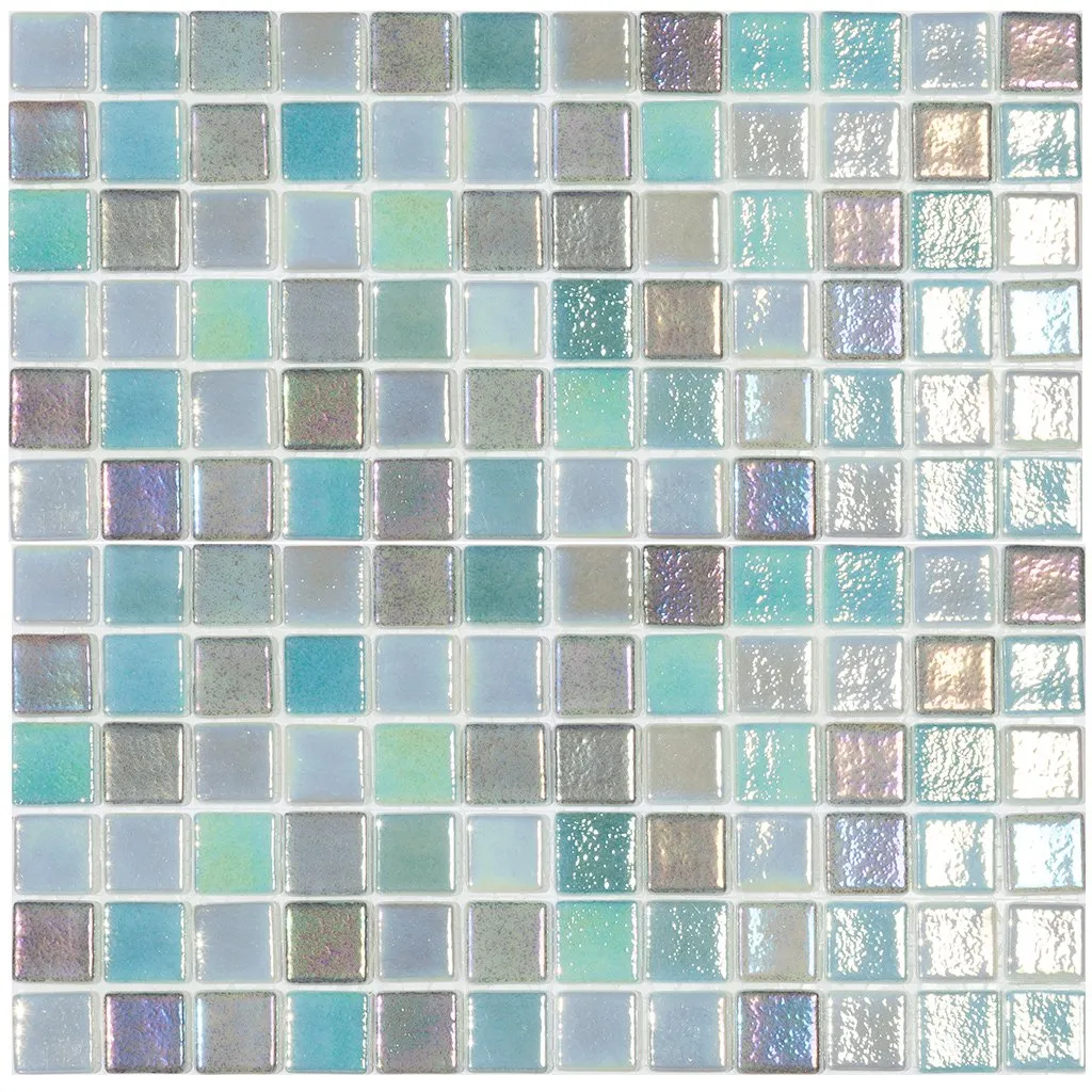Key Largo Mix, 1" x 1" - Glass Tile