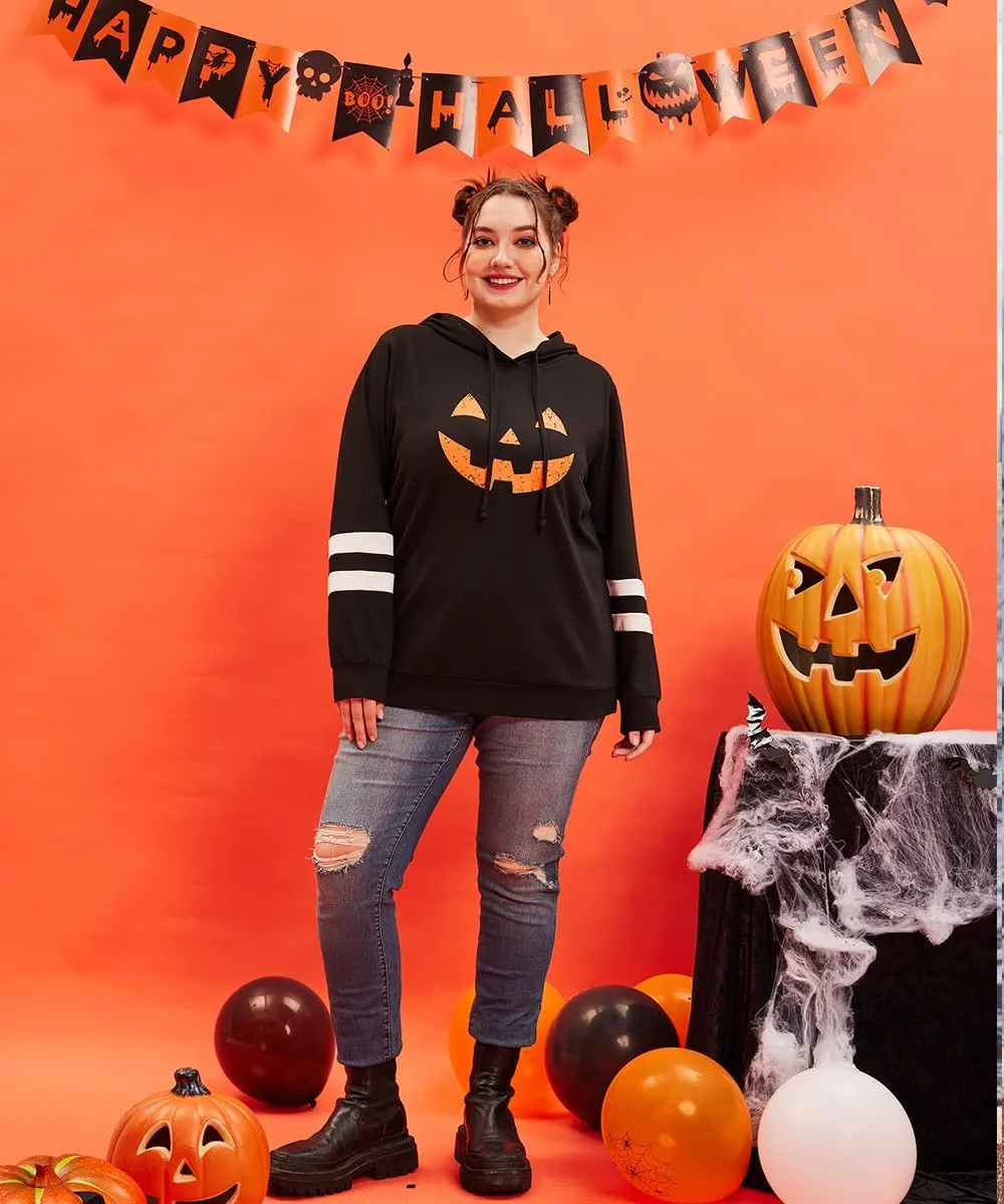 RITERA Women's Plus Size Hoodies Tie Dye Hoodie Long Sleeve Sweatshirts Drawstring Pullover Casual Sweater top L-5XL