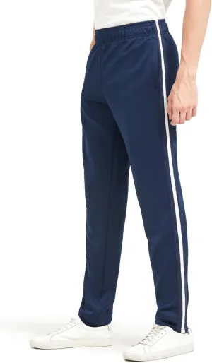 Zylioo Men's Tall Track Pants, Summer Lightweight Athletic Joggers with Zipper Pockets and Cuffs